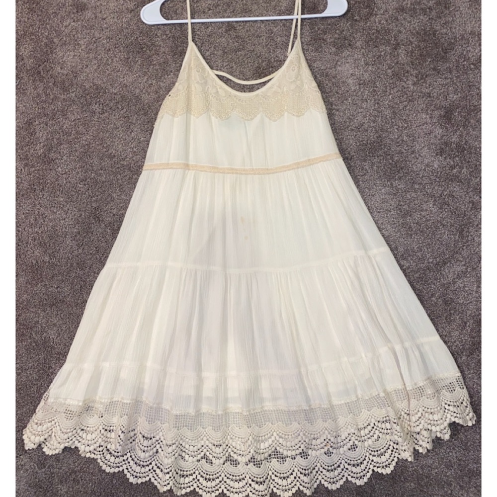 Off White Boho Dress